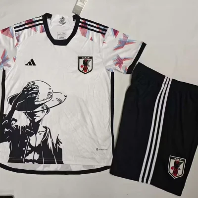 Japan Soccer Jersey One Piece Special Edition Kids Kit Jersey+Shorts 2025