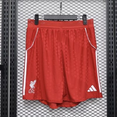 Liverpool  Football Jersey Home Shorts 2025/26