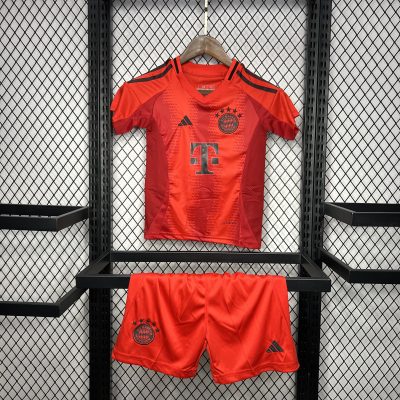 Bayern Munich Jersey Custom Soccer Kids Kit Jersey+Shorts Home 2024/25