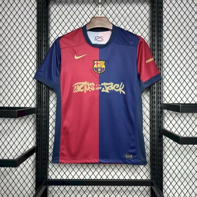 Barcelona Home x Travis Scott Custom Shirt 2024/25