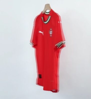 Alternative view of Portugal Soccer Jersey Home Shirt 2025