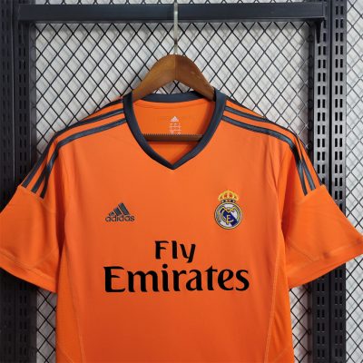Alternative view of Real Madrid Retro Jersey Third Away Custom Soccer Shirt 2013/14