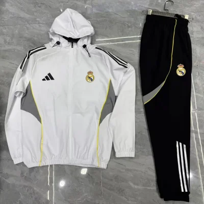 Real Madrid Windbreaker (Top+Pants) 2025/26