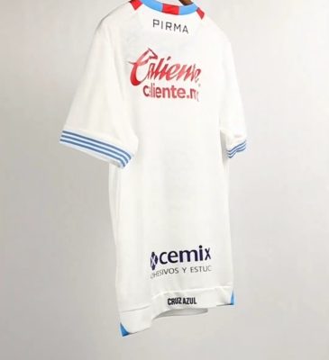 Alternative view of Cruz Azul Soccer Jersey Away Shirt 2024/25