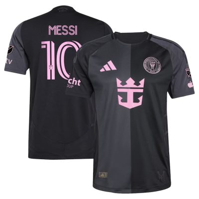 Alternative view of Messi #10 Inter Miami Soccer Jersey Away Shirt 2025