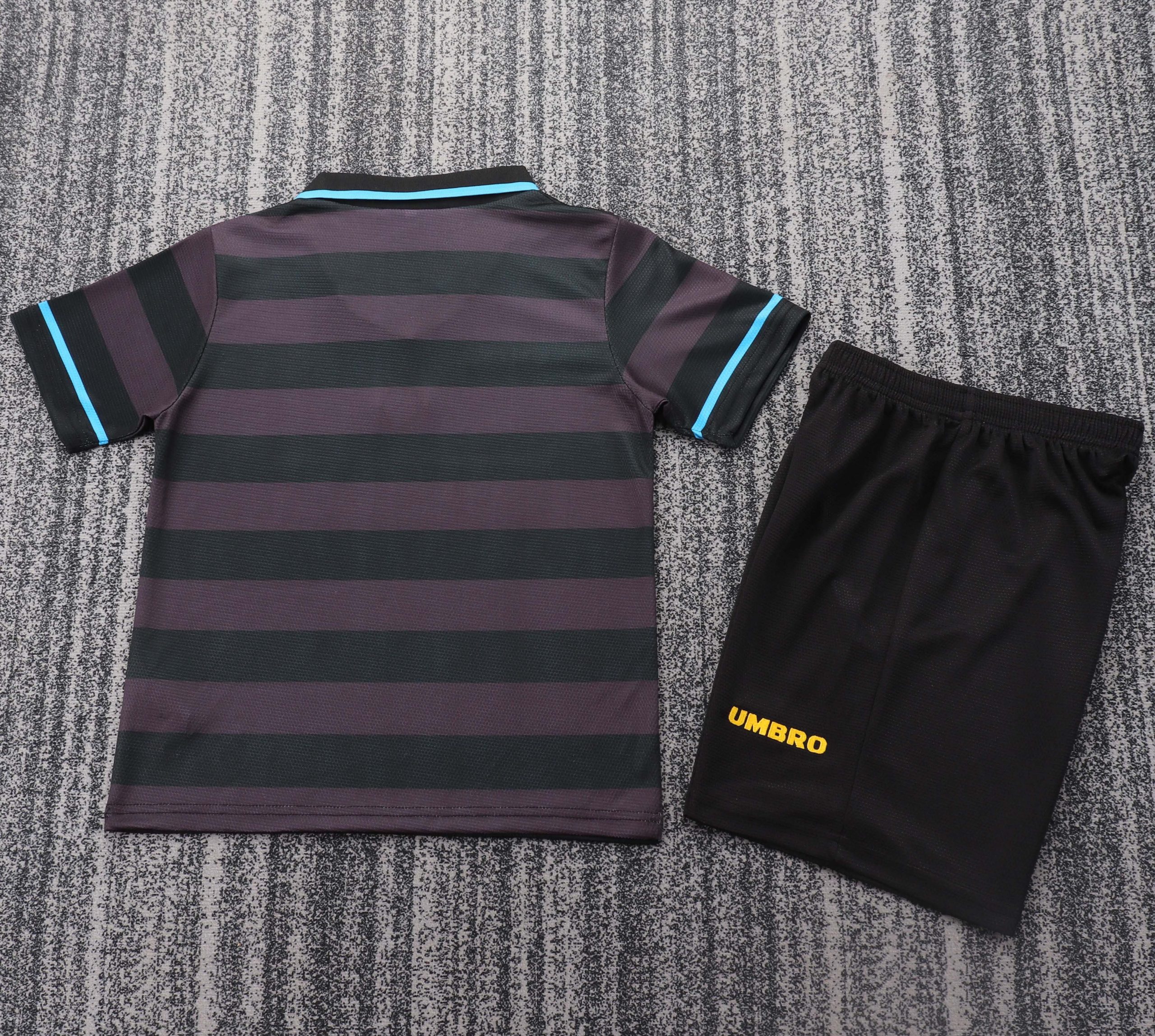 Inter Milan Jersey Third Away Kids Kit Jerseys+Shorts 1997/98 - Image 2