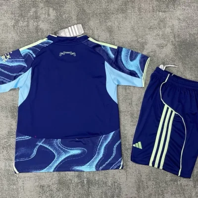 Alternative view of Ajax Away Kids Kit Jerseys+Shorts 2025/26