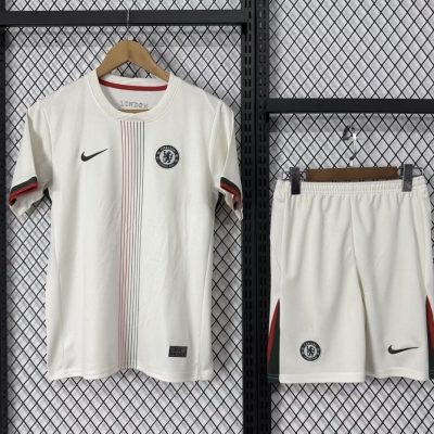 Chelsea Football Jersey Away Kids Kit Jersey+Shorts 2025/26