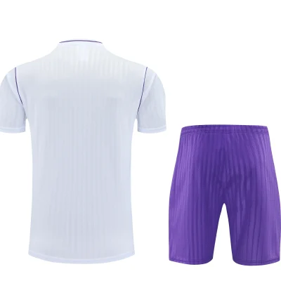 Alternative view of Real Madrid Training Jersey Kit White&Purple 2025/26