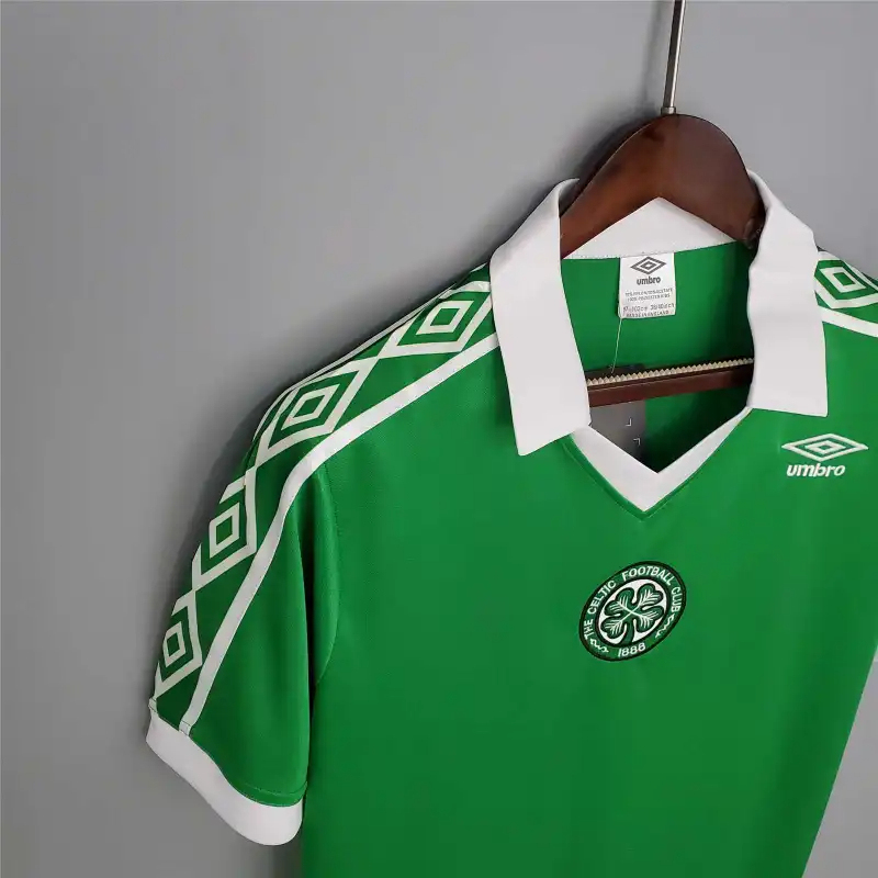 Celtic Retro Soccer Jersey Home Custom Shirt 1978/80 - Image 4