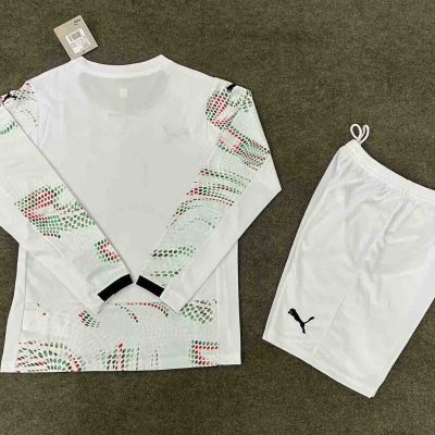 Alternative view of Portugal Away Football Uniform Kids Kit Jersey+Shorts Long Sleeve 2025