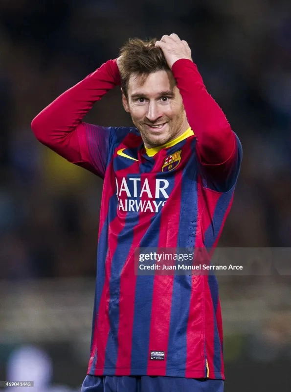 Barcelona Retro Jersey Home Soccer Shirt 2013-14 - Image 5