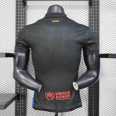 Alternative view of Soccer Jersey Barcelona Away x Travis Scott Shirt 2024/25