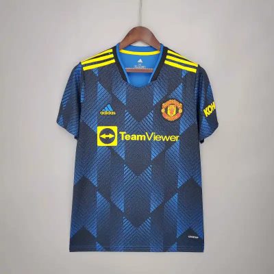 Manchester United Retro Third Away Football Jersey Shirt 2021/22