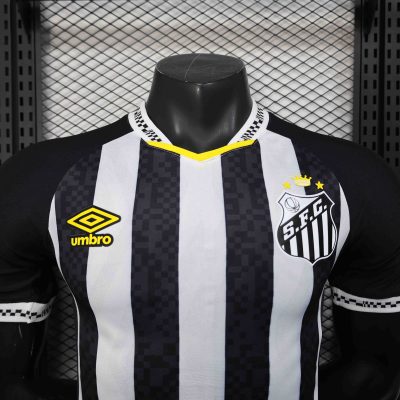 Alternative view of Santos FC Soccer Jersey Away Shirt 2025