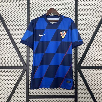 Croatia Soccer Jersey Away Custom Shirt EURO 2024