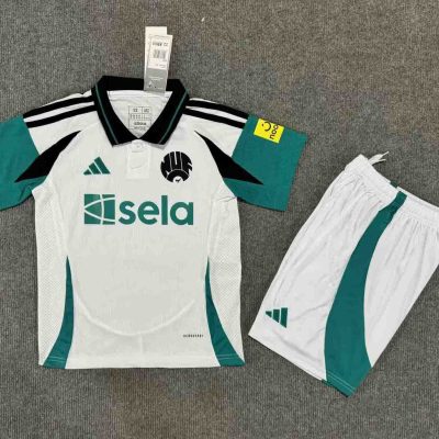 Newcastle United Football Jersey Third Away Kids Kit Jersey+Shorts 2024/25