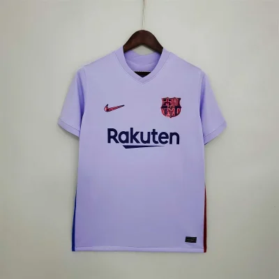 Barcelona Retro Jersey Away Soccer Shirt 2021/22