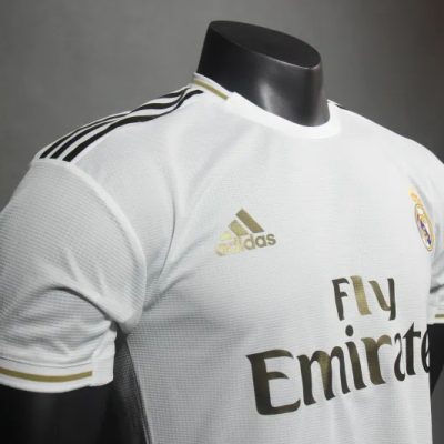 Alternative view of Real Madrid Retro Jersey Home Soccer Shirt 2019/20