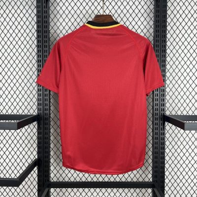 Alternative view of Belgium Retro Soccer Jersey Home Custom Shirt 2000