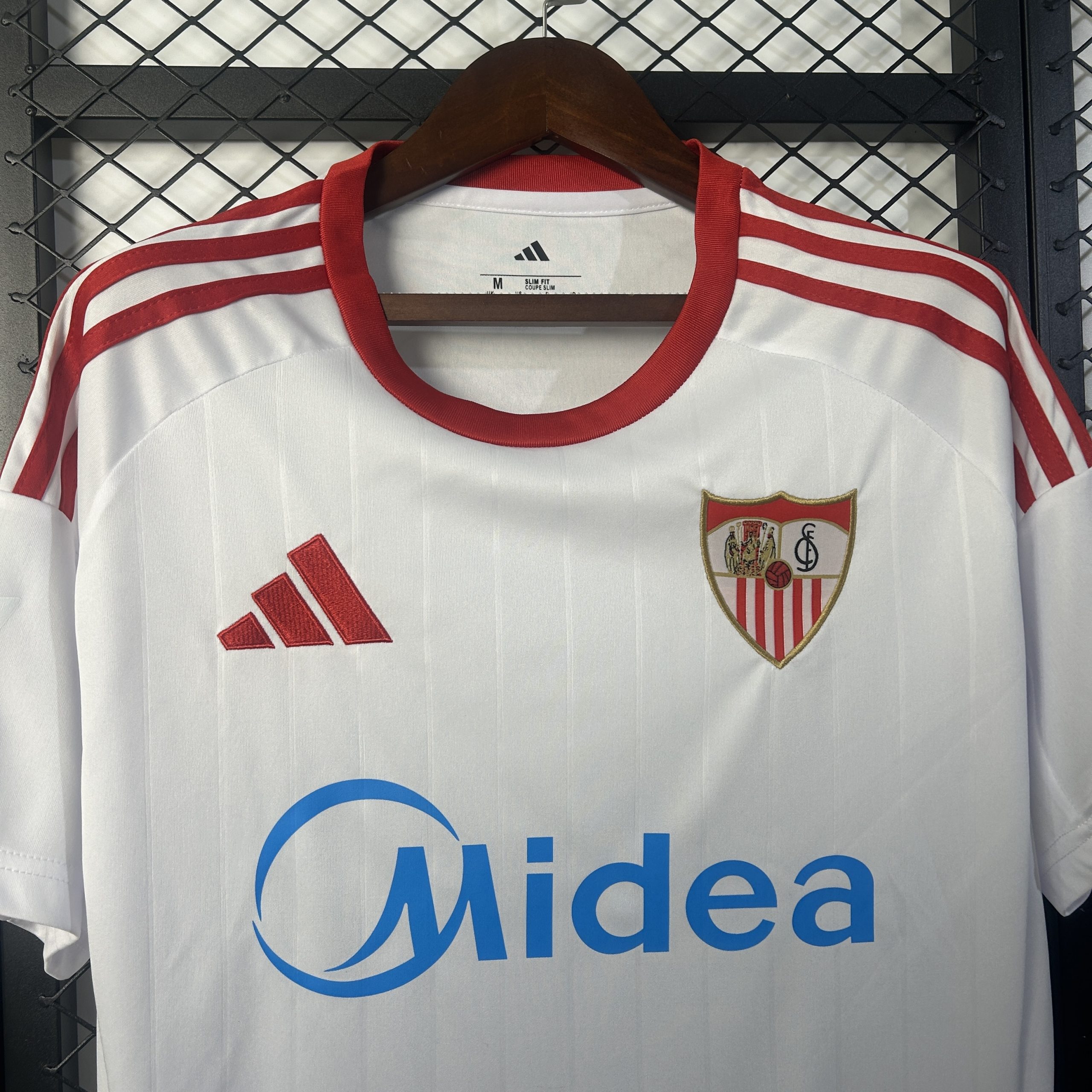 Sevilla FC Soccer Jersey Home Custom Shirt 2025/26 - Image 4