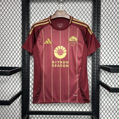Roma Soccer Jersey Home Custom Shirt 2024/25