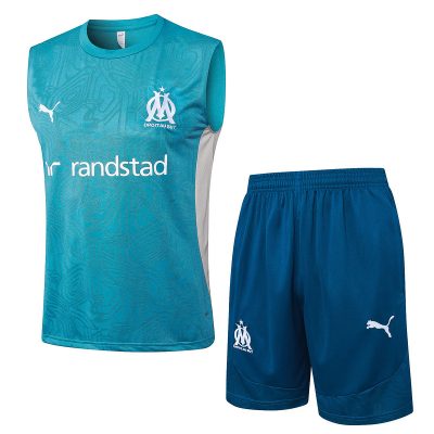 Marseille Sleeveless Training Kit Green 2025/26