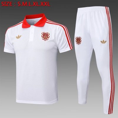 Bayern Munich Training Kit (Polo+Pants) White 2025/26