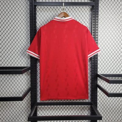 Alternative view of Liverpool Retro Football Jersey Home Custom Shirt 1996/97