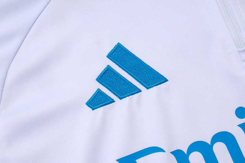 Real Madrid Training Kit (Sweatshirt+Pants) White 2025/26 - Image 4