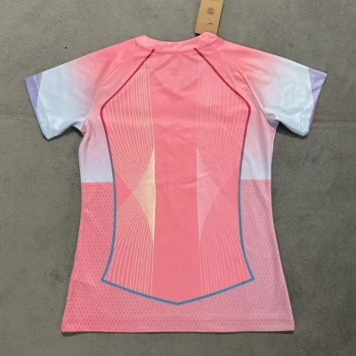 Alternative view of Barcelona Soccer Jersey Women's Pink Special Edition Custom Shirt 2025/26