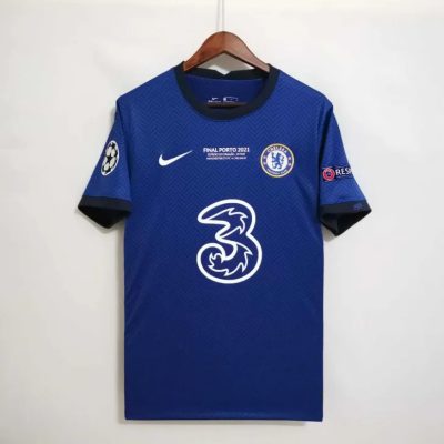 Chelsea Retro Football Jersey Home Shirt UCL Final 2020/21