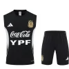 Argentina Sleeveless Training Kit Black 2025