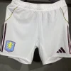 Aston Villa  Football Jersey Home Shorts 2025/26