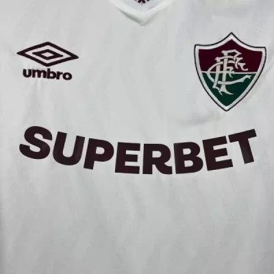 Alternative view of Fluminense FC Soccer Jersey Away Custom Shirt 2025-26