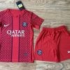 PSG Soccer Jersey Pre-Match Kids Kit Jersey+Shorts 2025/26