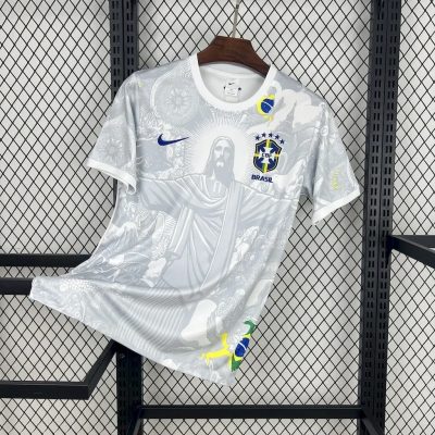 Brazil Soccer Jersey Jesus Special Edition Custom Shirt 2025