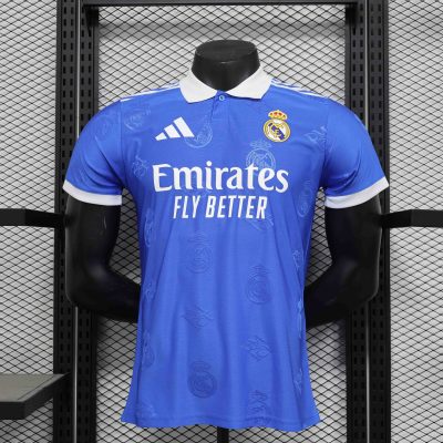 Real Madrid Soccer Jersey Retro Style Special Edition Shirt 2025/26