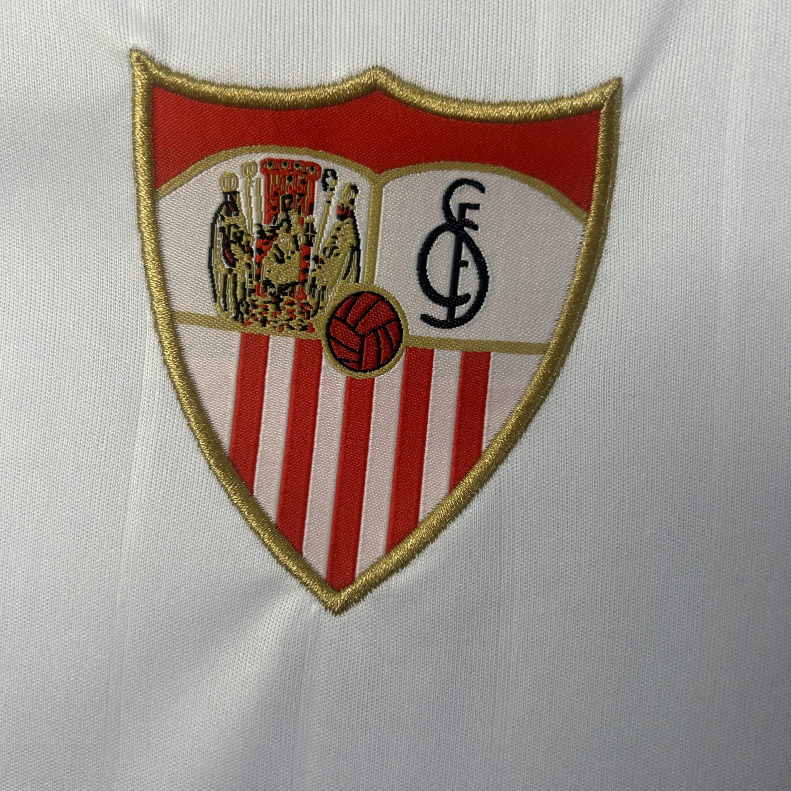 Sevilla FC Soccer Jersey Home Custom Shirt 2025/26 - Image 3