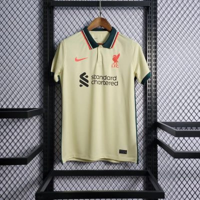 Liverpool Retro Football Jersey Away Custom Shirt 2021/22