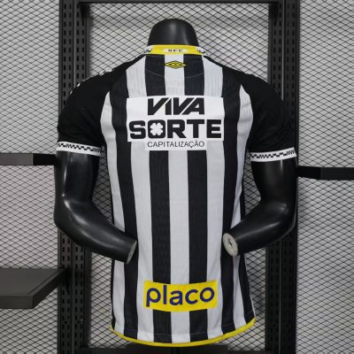 Alternative view of Santos FC Soccer Jersey Away Shirt 2025 - All Sponsors