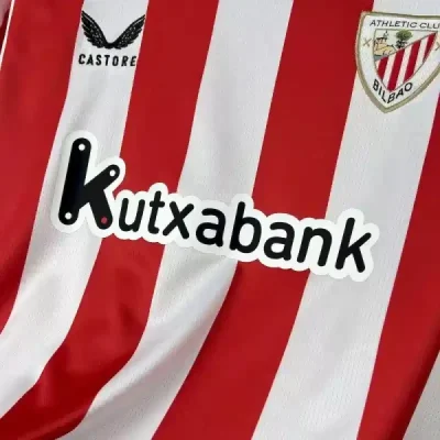 Alternative view of Athletic Club de Bilbao Soccer Jersey Home Custom Shirt 2025/26