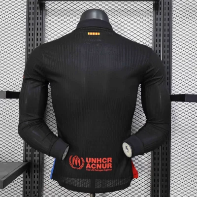 Alternative view of Soccer Jersey Barcelona Away x Travis Scott Long Sleeve Shirt 2024/25