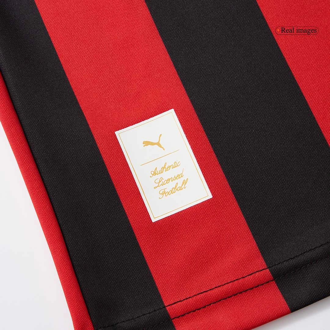 AC Milan Soccer Jersey 125th Anniversary Long Sleeve Custom Shirt 2024/25 - Image 6