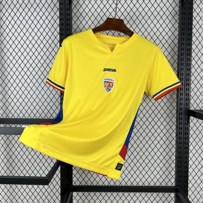 Romania Soccer Jersey Home Custom Shirt 2025/26
