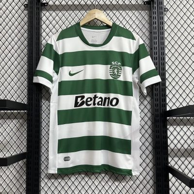 Sporting CP Soccer Jersey Home Custom Shirt 2025/26