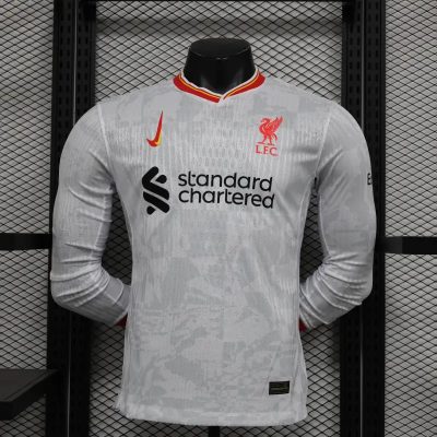 Liverpool  Football Jersey Third Away Long Sleeve Shirt 2024/25