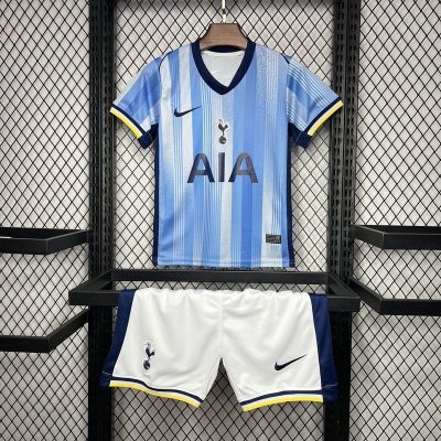 Tottenham Hotspur Football Jersey Away Kids Kit Jersey+Shorts 2024/25