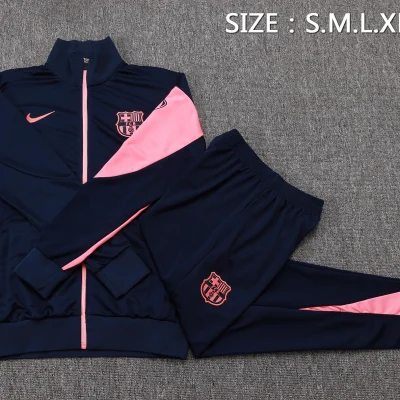 Alternative view of Barcelona Training Kit (Jacket+Pants) Cyan 2025/26