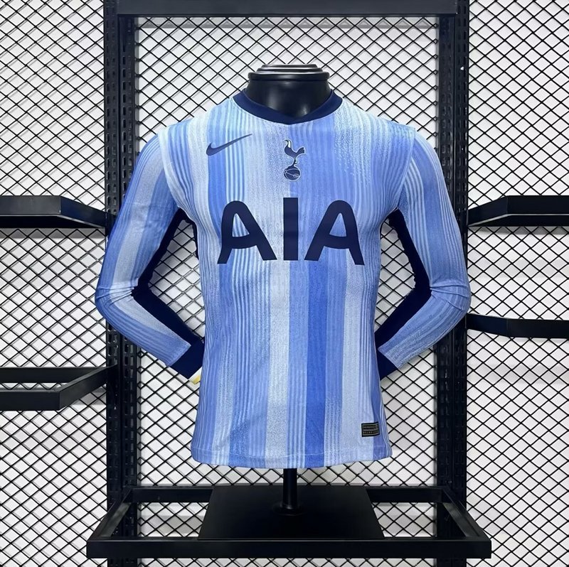 Tottenham Hotspur Football Jersey Away Long Sleeve Shirt 2024/25
